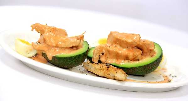 Avocat � l'escalope de dinde