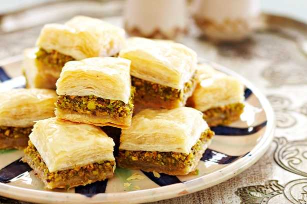 Baklawa aux pistaches