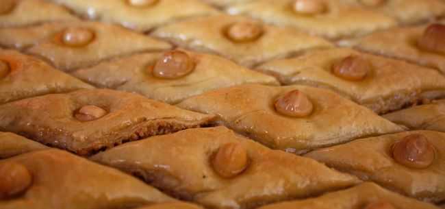 Baklawa aux amandes