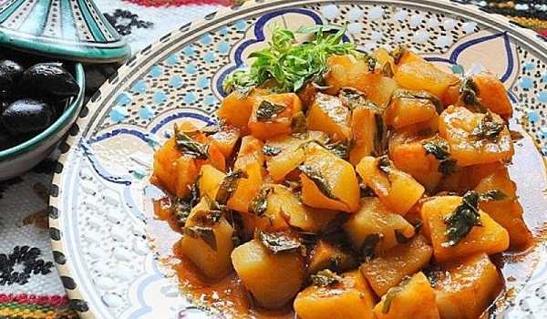 Recette de batata mchermla