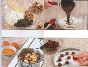 Biscuits aux noix et au chocolat