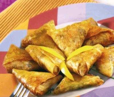 Briouates au poulet �pic�
