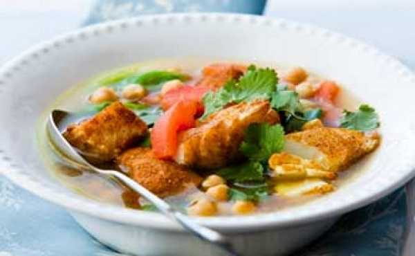 Chorba de poisson au ras el hanout