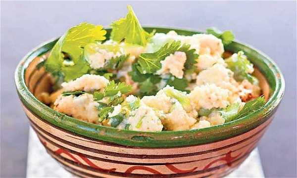 Chou-fleur � la chermoula