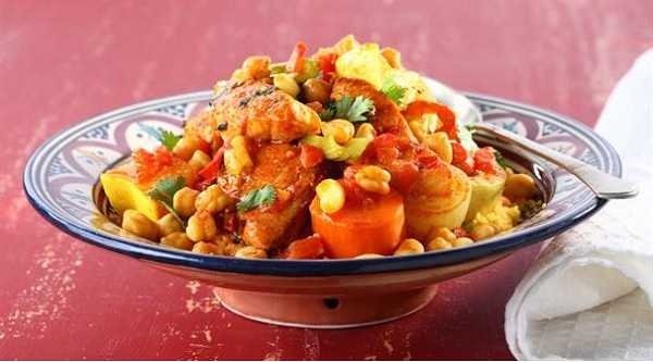 Couscous � l'agneau aux l�gumes