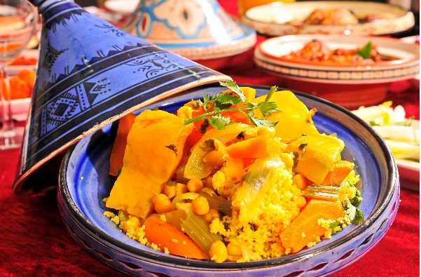 Couscous � la dinde et l�gumes