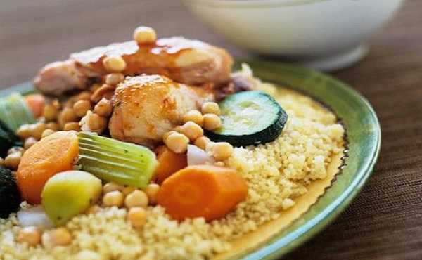 Couscous Alg�rois au poulet