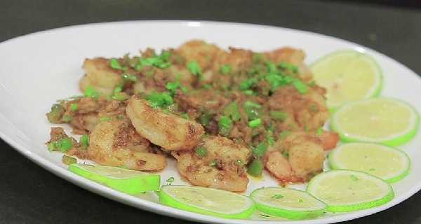 Recette de crevettes grill�es marin�es