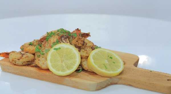 Crevettes saut�es (Meqli)