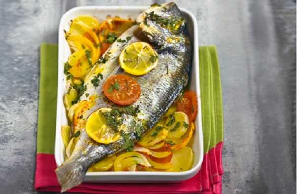 Recette de daurade royal aux pommes de terre