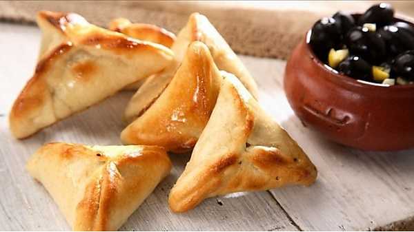 Feuillet� � la viande hach�e et pommes de terre