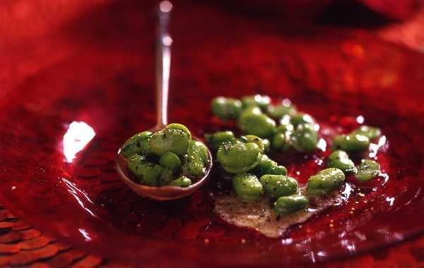 Recette de f�ves � la chermoula
