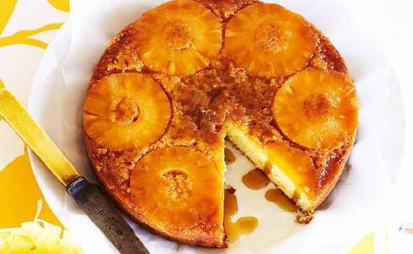 G�teau de riz aux pommes et ananas