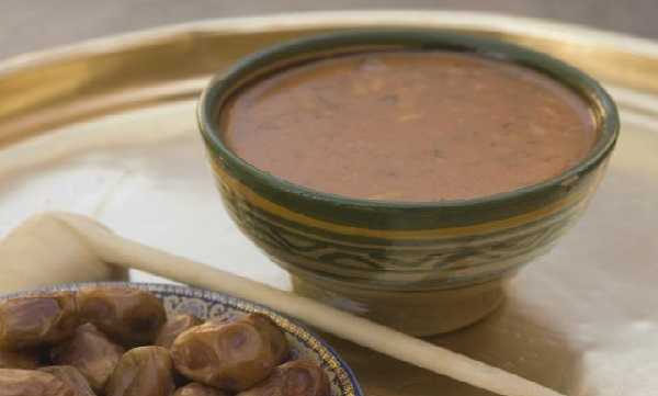 Recette de harira sans viande