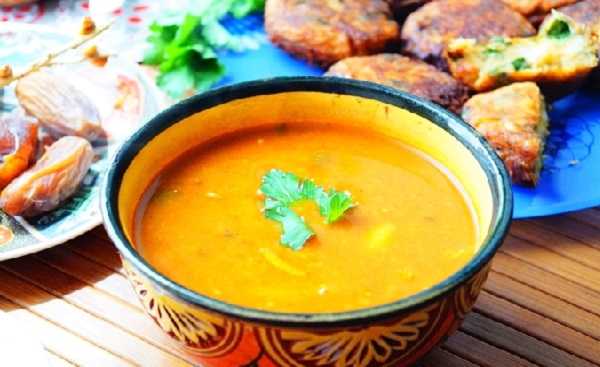 Recette d'harira traditionnelle