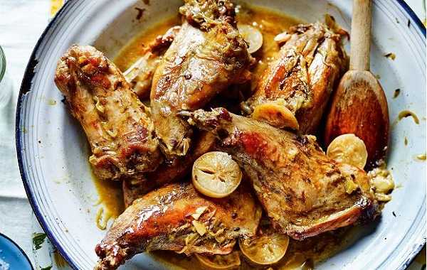 Lapin au �pices d'orient