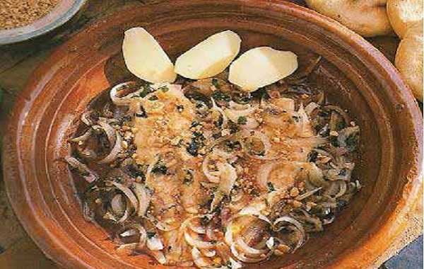 Recette de merlans � l'oignon
