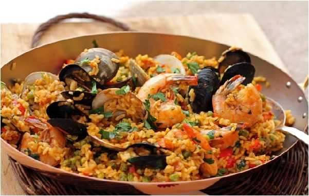 Recette de paella aux fruits de mer