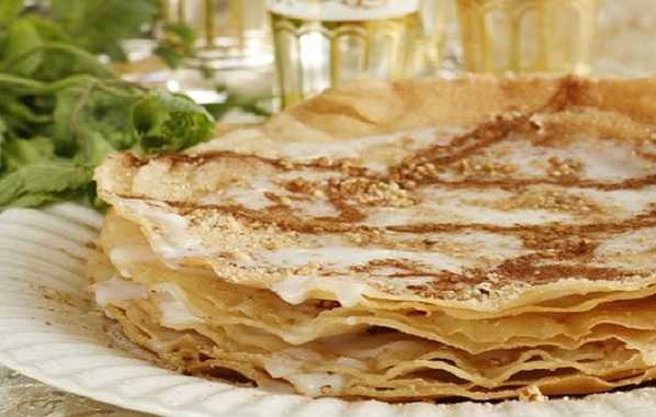 Recette de pastilla � la cr�me patissi�re