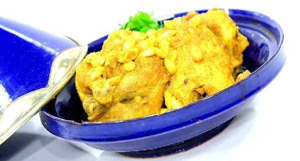 Poulet farci � la Marocaine