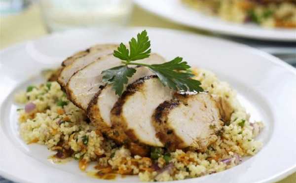 Recette de poulet r�ti au couscous