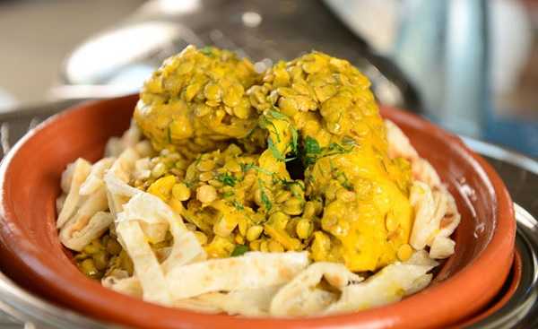 recette : le tride marocain