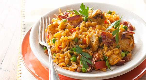 Riz au poisson et aux l�gumes