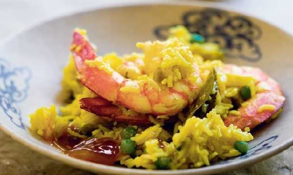 Riz aux crevettes