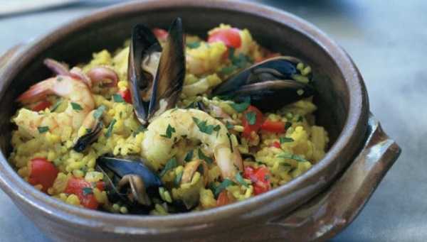 Riz aux fruits de mer
