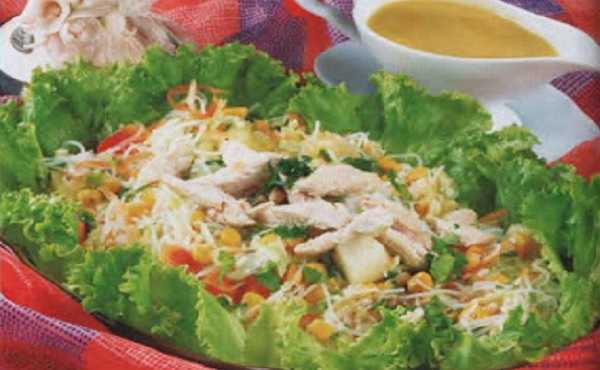 Salade compos�e au poulet