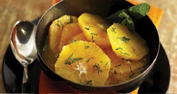 Salade d'oranges aux �pices