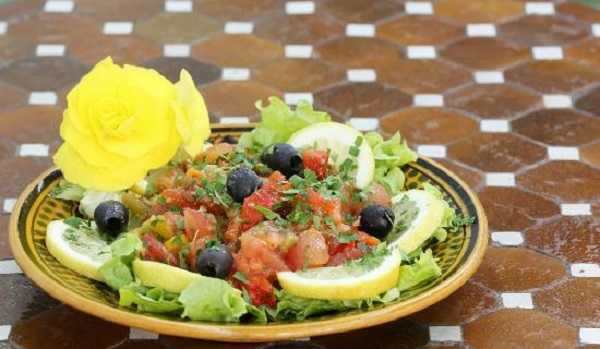 Recette de salade mechouia grill�e