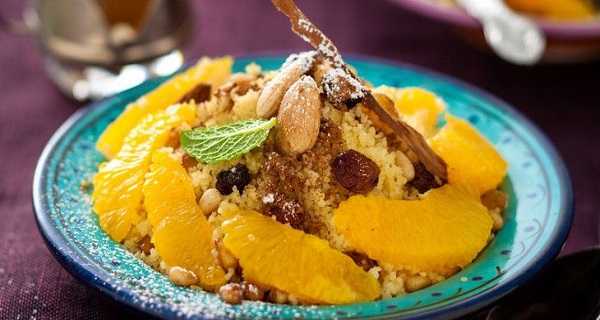 Recette de seffa- couscous sucr� � la cannelle