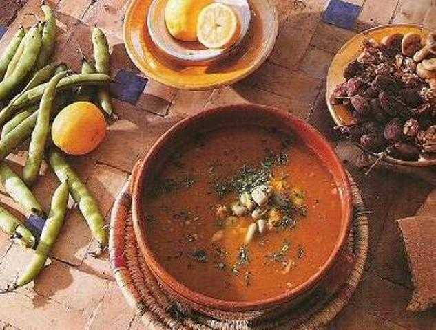 Recette de chorba aux f�ves fraiches