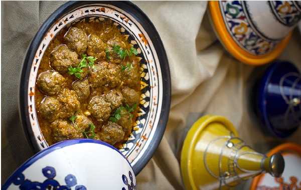 Tajine de viande hach�e