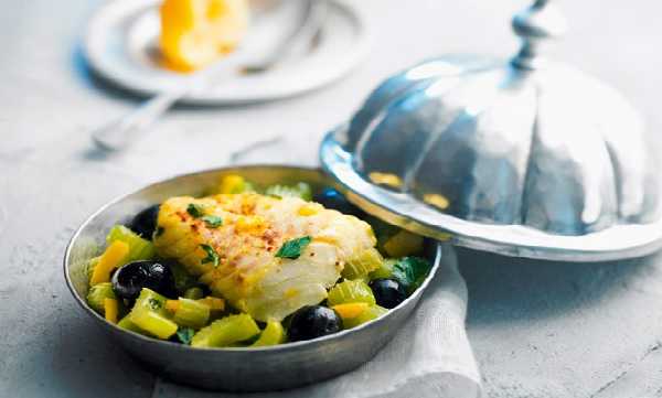 Recette de tajine de cabillaud