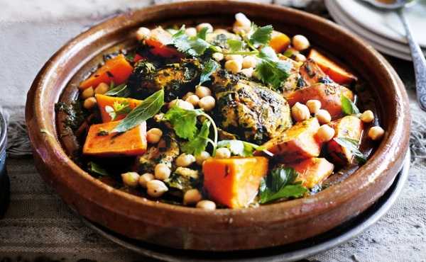 Recette de tajine de dinde aux patates douces 