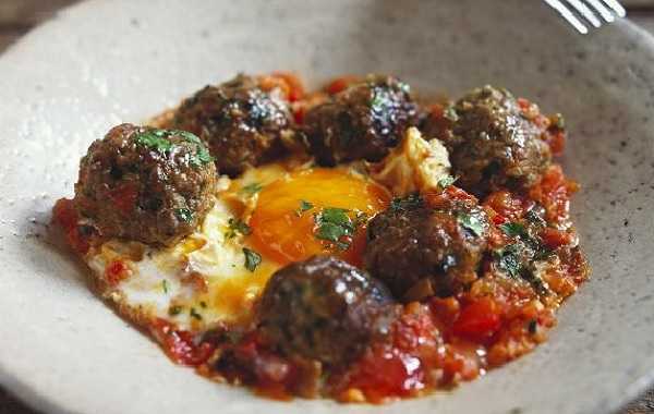Recette de tajine de kefta � l�agneau et � la menthe