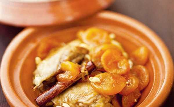 Recette de tajine de lapin aux fruits secs