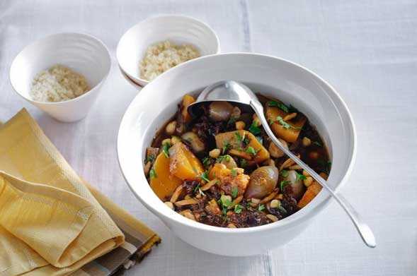 Tajine de l�gumes � la chermoula