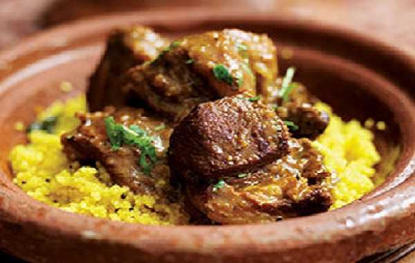 Recette de tajine de veau aux oignons caram�lis�s