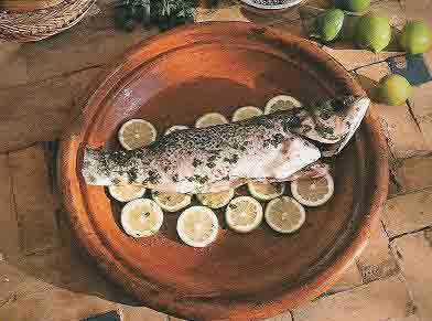 Tajine de Pageot � la coriande