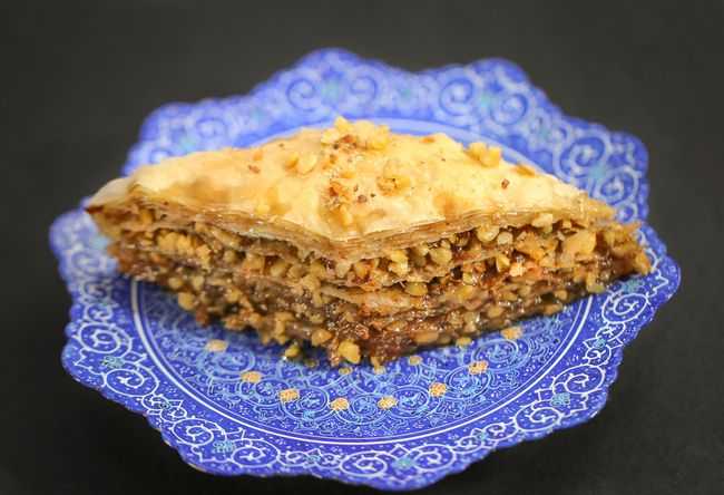 Recette de baklawa aux noix