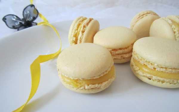 Macarons au citron