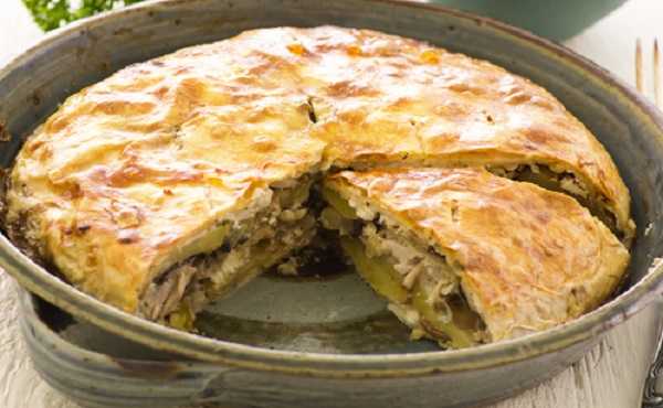 Recette de pastilla aux rogons blancs