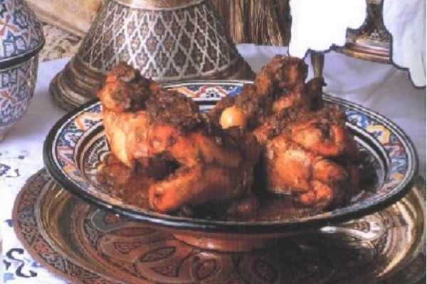 cuisine marocaine poulet mhamer