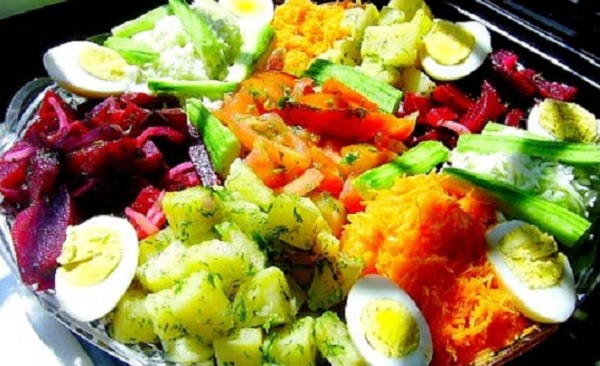 Recette de salade compos�e