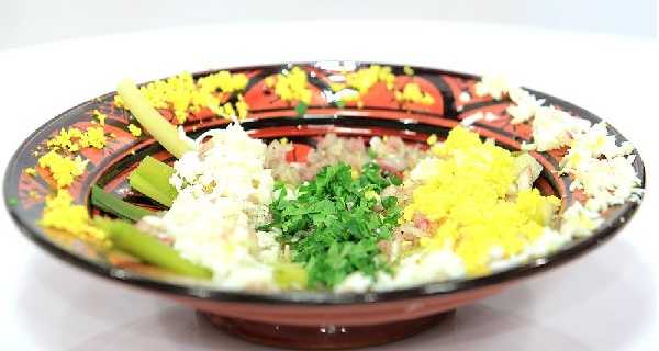 Salade de  poireaux