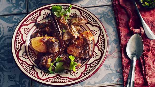 Recette de tajine d'agneau aux coings