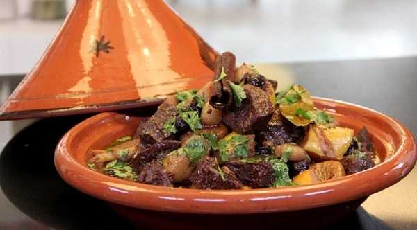 Recette de tajine d'aubergines